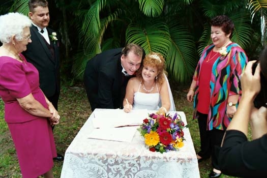 AUST QLD Mareeba 2003APR19 Wedding FLUX Ceremony 056